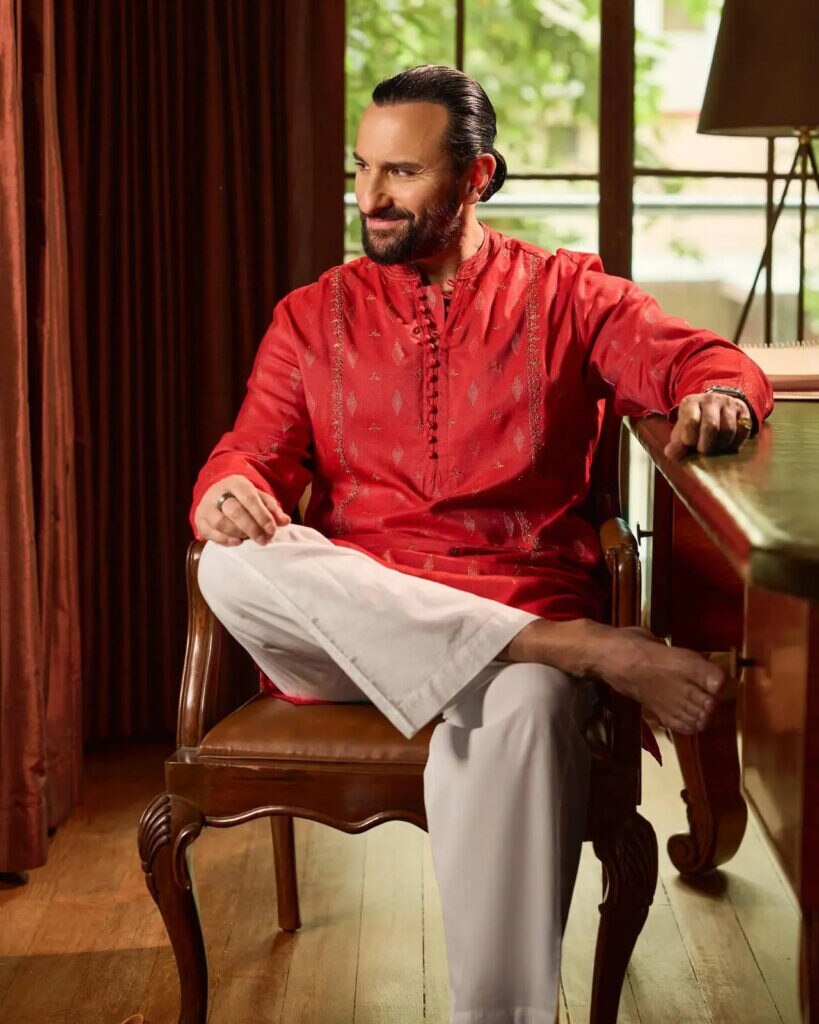 Saif Ali Khan Festive Style