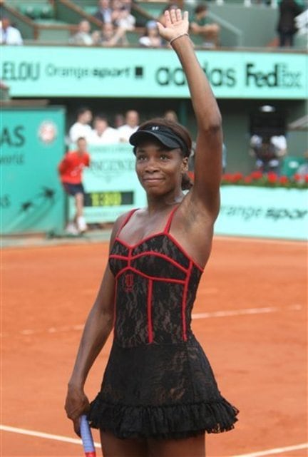 Venus Williams, French Open 2010