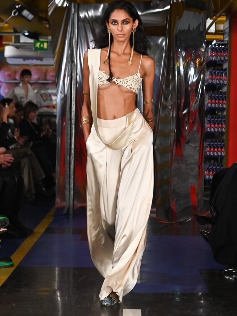 AK|OK Anamika Khanna Spring/Summer 2026 at London Fashion Week 2025