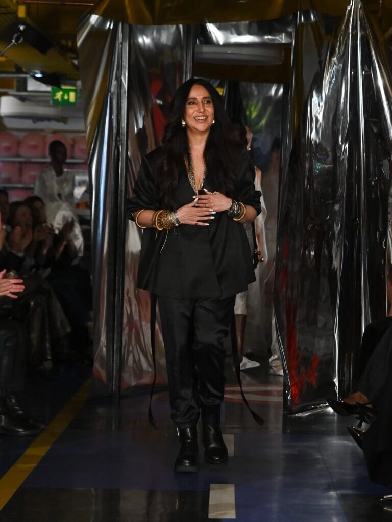 AK|OK Anamika Khanna Spring/Summer 2026 at London Fashion Week 2025.