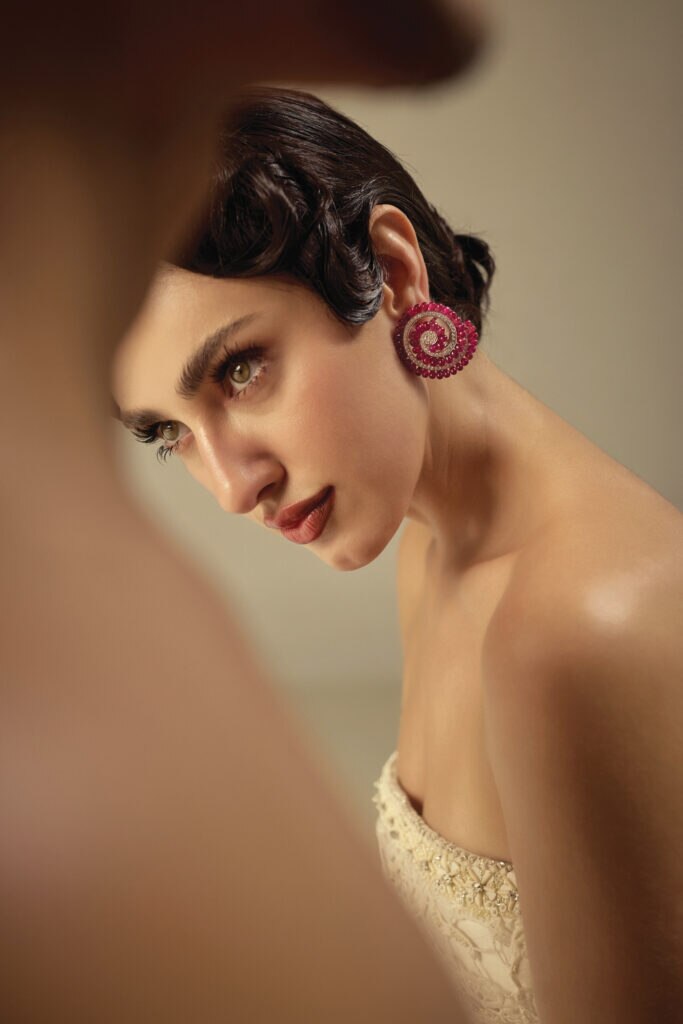 Wearing Mohar Fine Jewellery