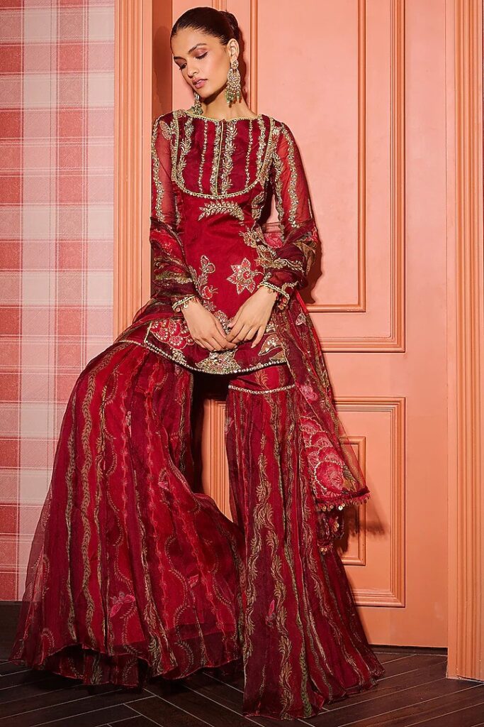 Sharara Sets with a Twist Mahima Mahajan