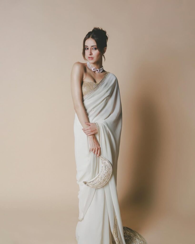 A classic ivory & gold combo by Masaba