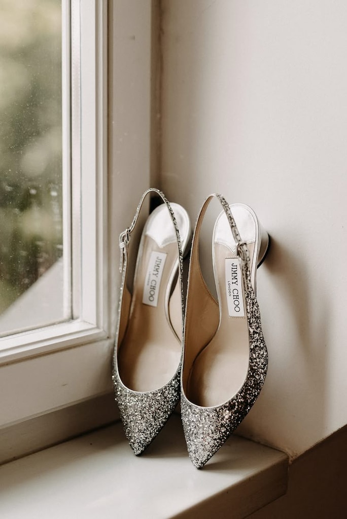 Jimmy Choo Sequin Footwear