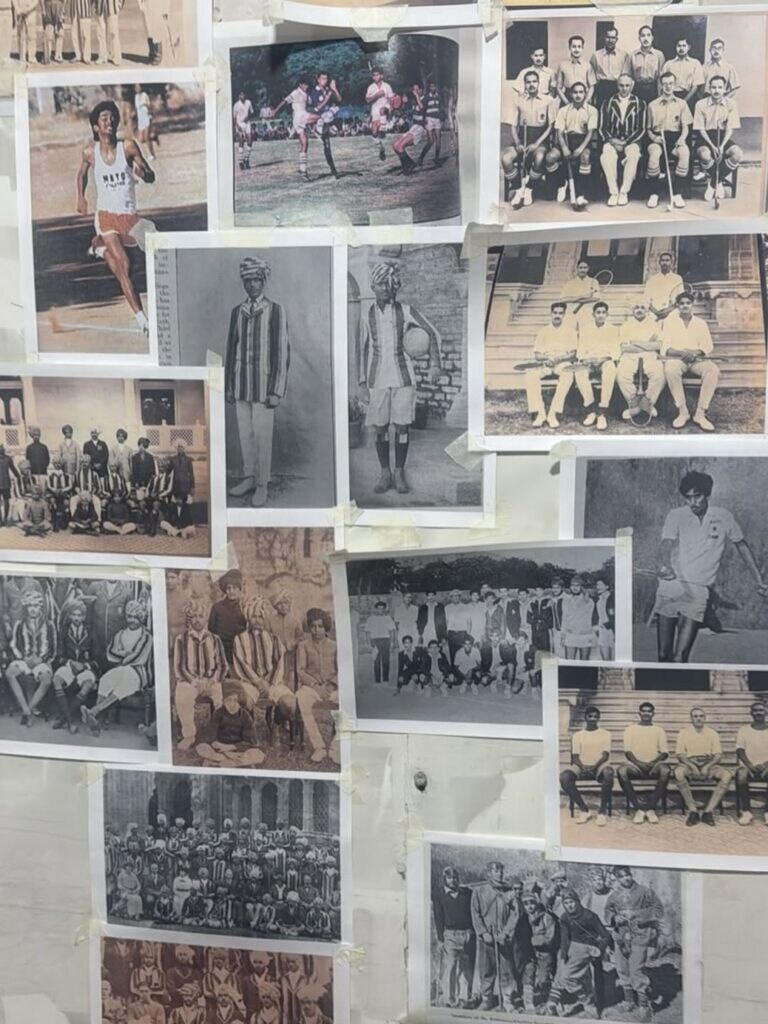 Designer Ritwik Khanna at Mayo College presenting an upcycled menswear collection inspired by the school’s 150-year legacy