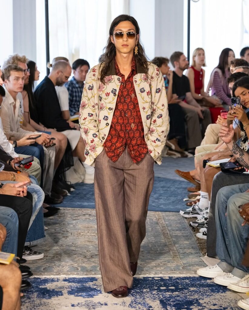  Handwoven Floral Jacket